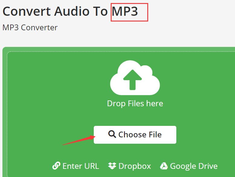 Konvertieren Sie RAM online in MP3