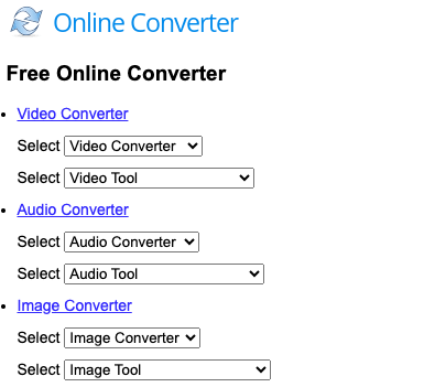 Konvertieren Sie Videos kostenlos über OnlineConverter.com