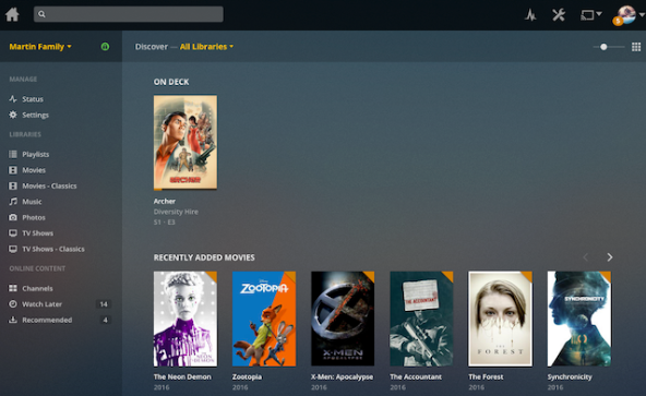 AVI-Player für Mac – Plex