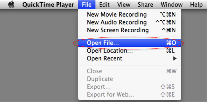 Spielen Sie MP3 auf dem Mac mit dem QuickTime Player ab