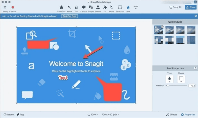 Nehmen Sie Google Hangouts mit Snagit auf dem Mac auf