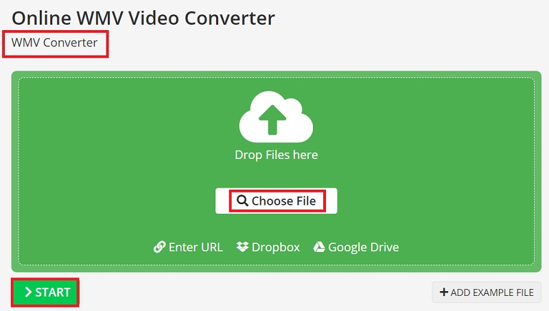 Konvertieren Sie MPG in WMV mit Online-Convert