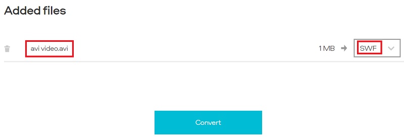 Konvertieren Sie AVI kostenlos in SWF