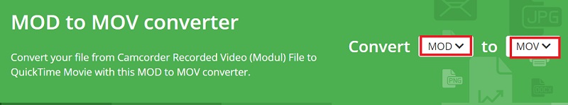 Konvertieren Sie MOD kostenlos in MOV