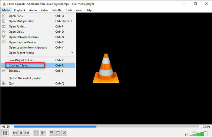 Konvertieren Sie FLAC in WAV von Windows mit dem VLC Media Player