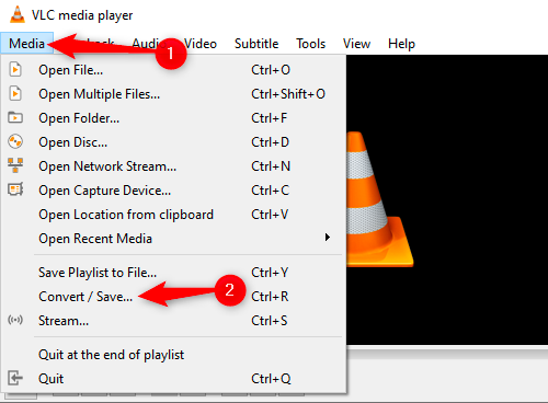 Konvertieren Sie WMV in MOV unter Windows mit dem VLC Media Player