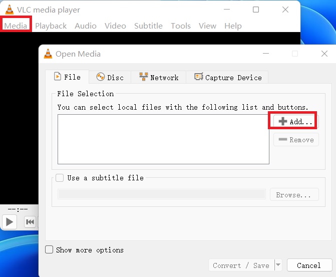 Konvertieren Sie M4V in MKV mit VLC
