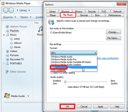 So können Sie mit Windows Media Player MKV in MP3 umwandeln