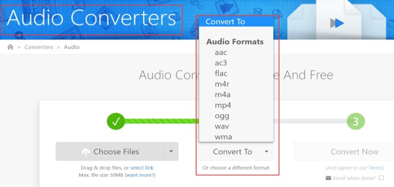 Kostenlos zum Konvertieren von MP2 in MP3